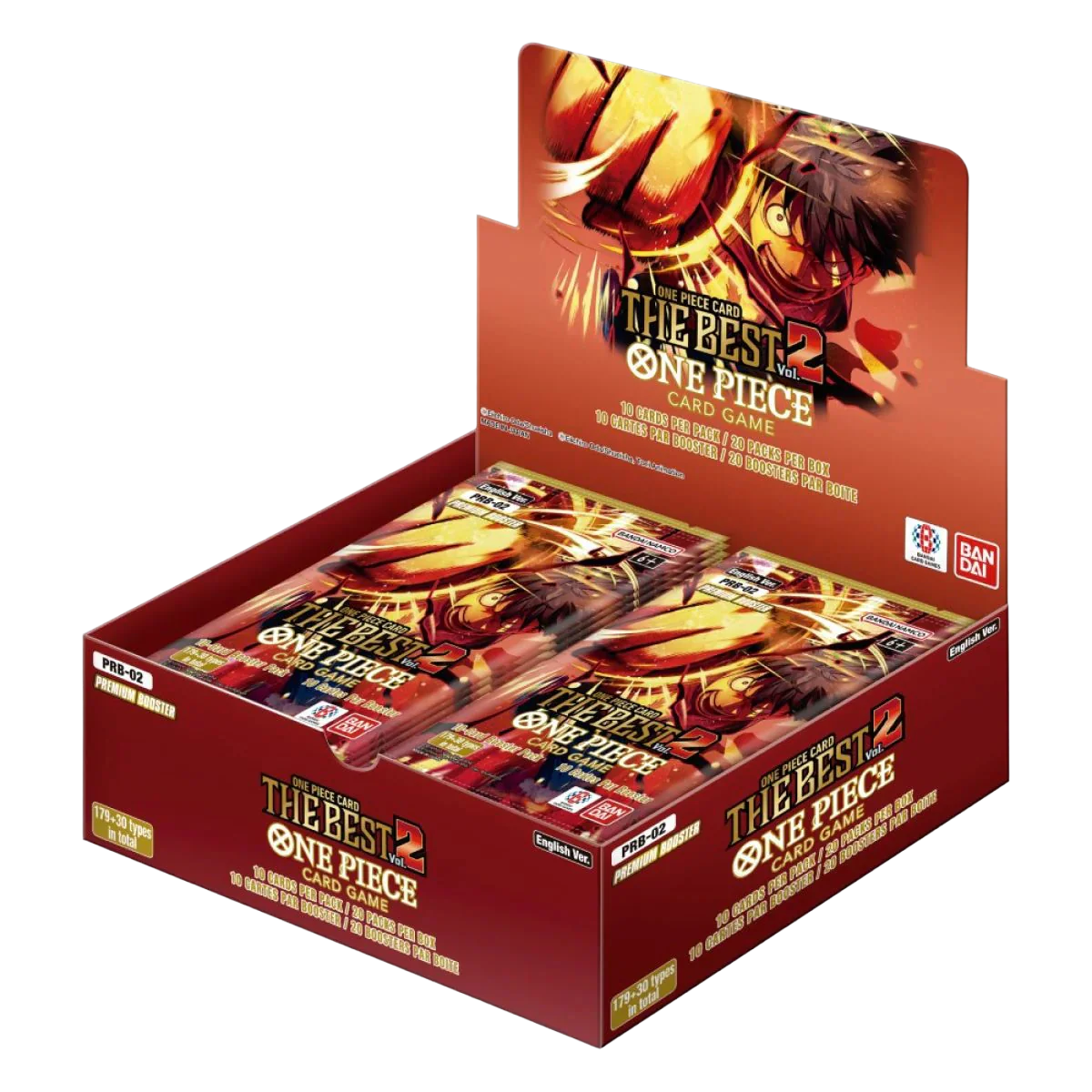 PRB-02 The Best Vol. 2 One Piece TCG set